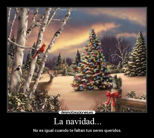 La navidad... -