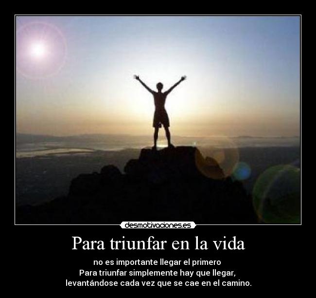 carteles vida trienfar vida desmotivaciones