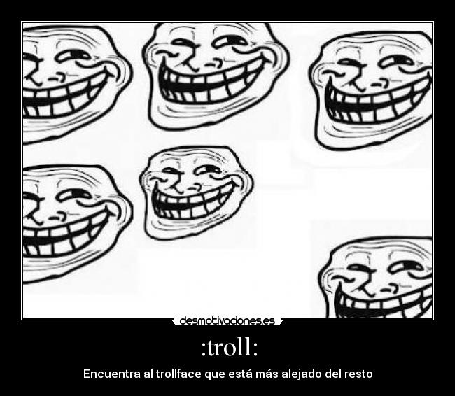 :troll: - Encuentra al trollface que está más alejado del resto