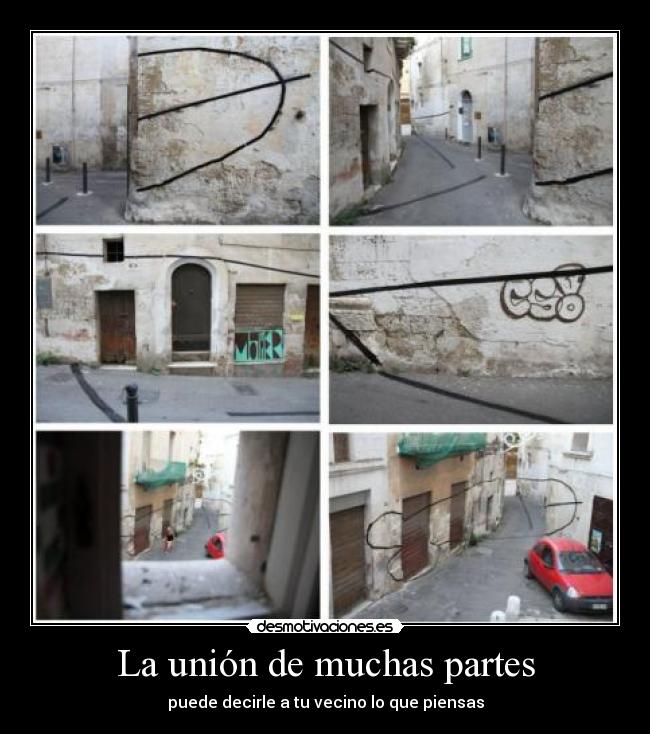 La unión de muchas partes -