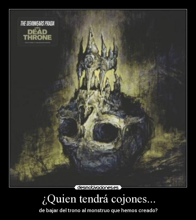 carteles hemos creado monstruo verde gris tienen nombre impronunciable ewe desmotivaciones