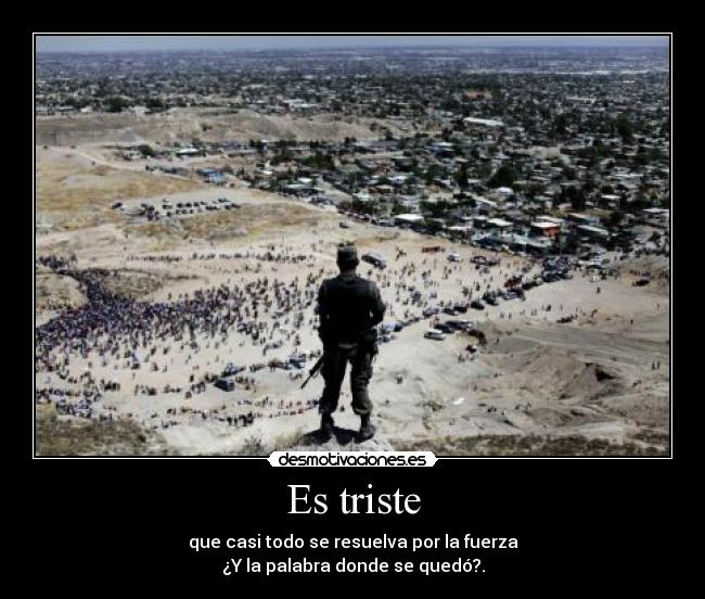 Es triste -