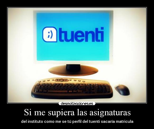 Si me supiera las asignaturas -