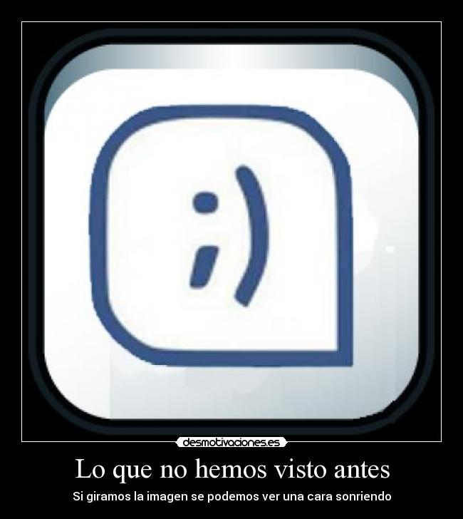 Lo que no hemos visto antes -