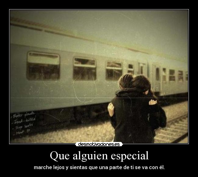 Que alguien especial -