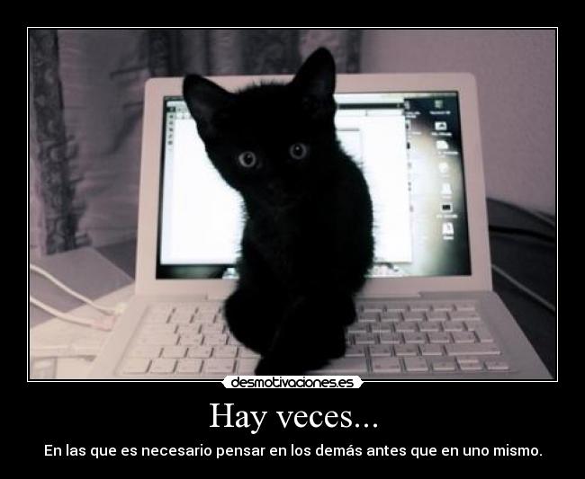 Hay veces... - 