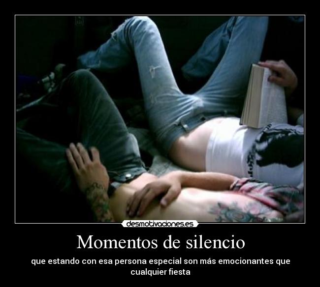 Momentos de silencio -