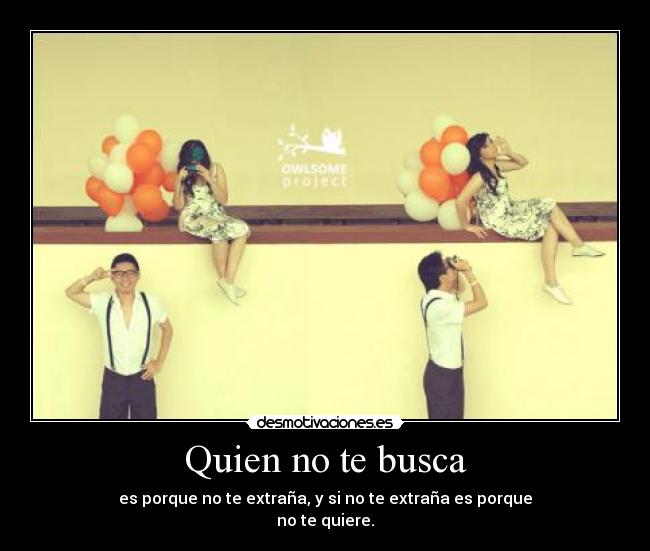 Quien no te busca - 