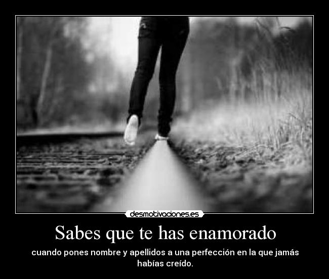 carteles amor perfeccion desmotivaciones