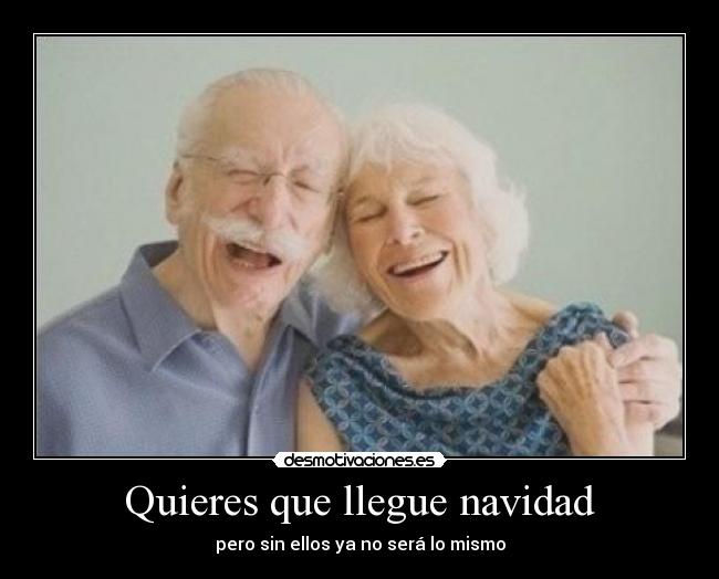 Quieres que llegue navidad -