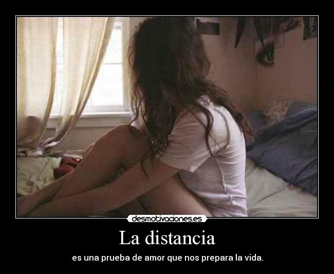 La distancia -