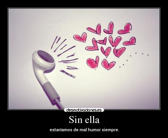 Sin ella -