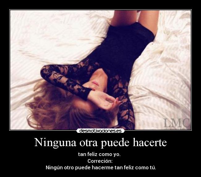 Ninguna otra puede hacerte - 