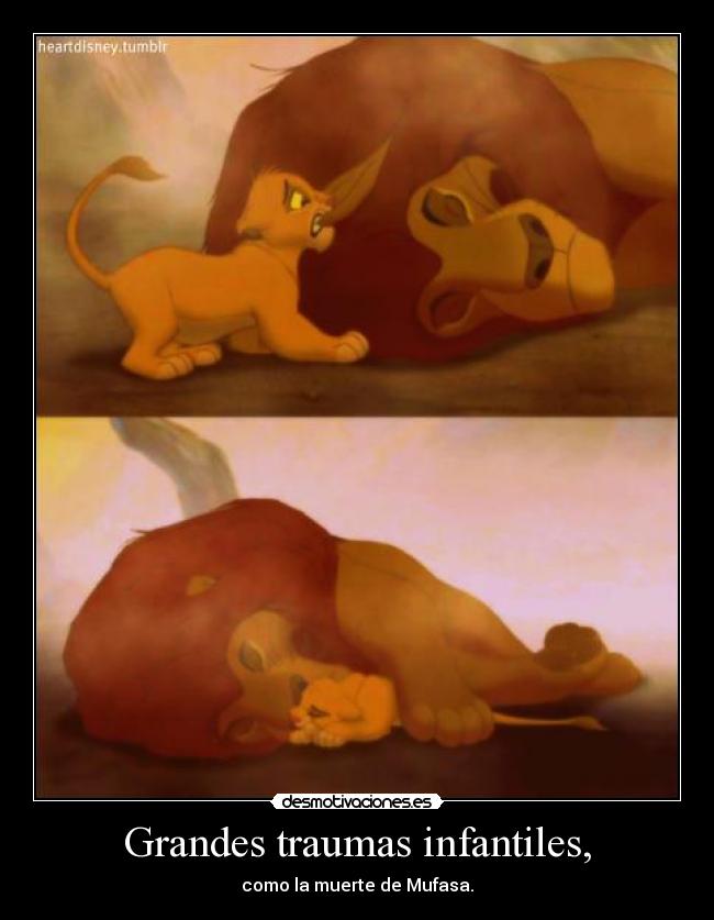 Grandes traumas infantiles, - 