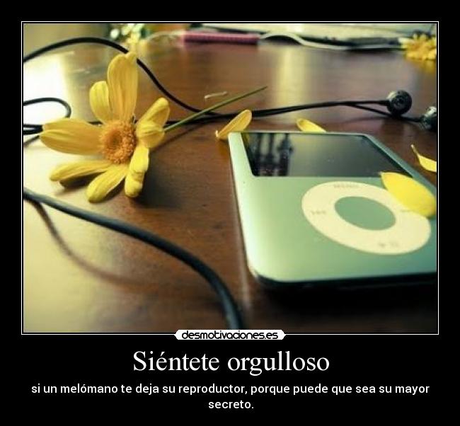 Siéntete orgulloso - 