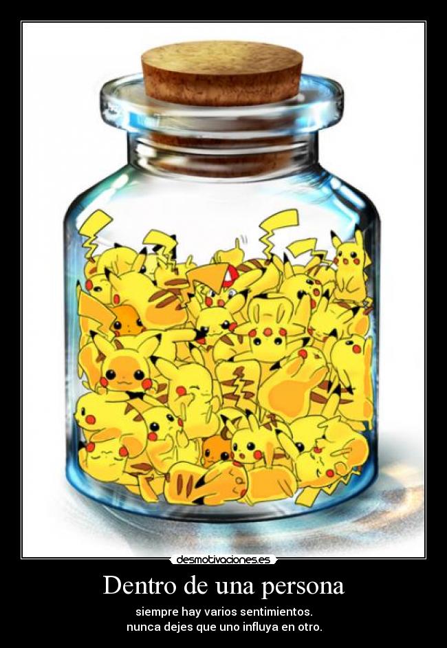 Dentro de una persona -