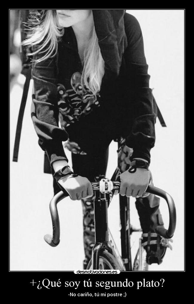 +¿Qué soy tú segundo plato? -