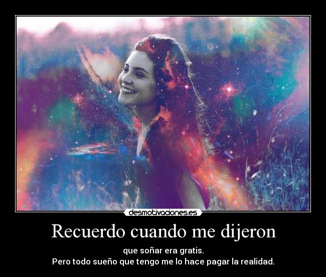 Recuerdo cuando me dijeron -