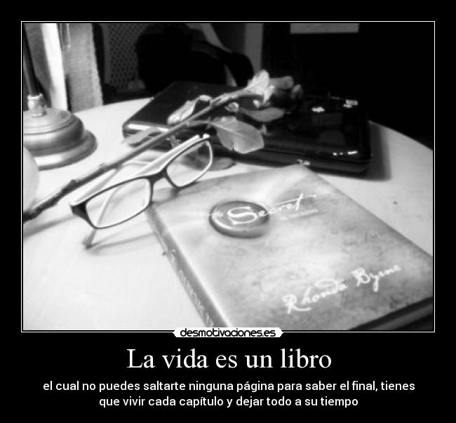 La vida es un libro -