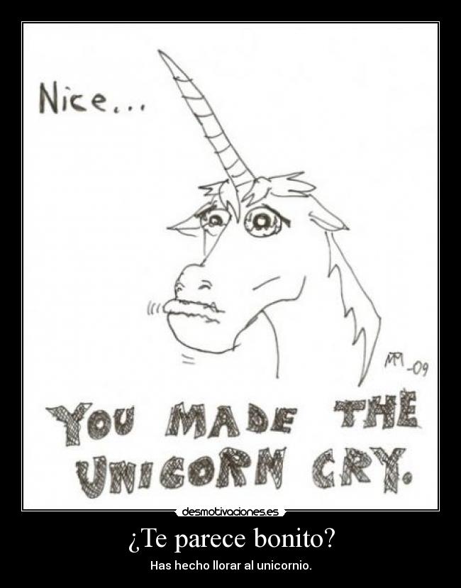 ¿Te parece bonito? -