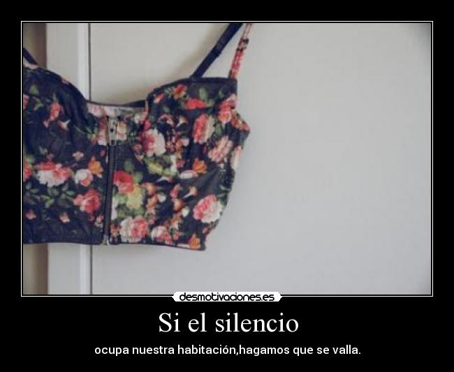 Si el silencio - 