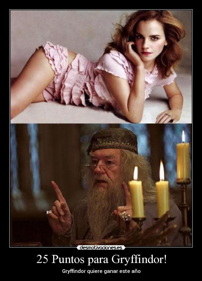 25 Puntos para Gryffindor! -