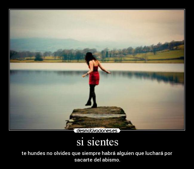 si sientes -