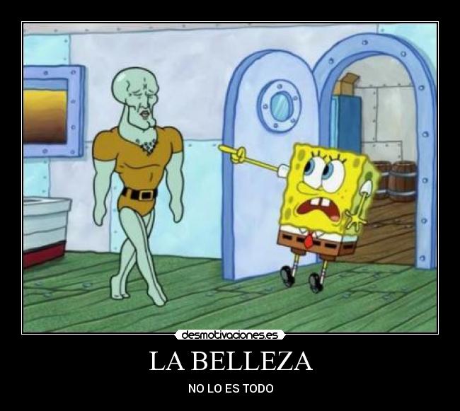 carteles bob esponja desmotivaciones