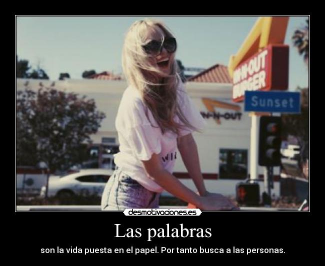 Las palabras - 