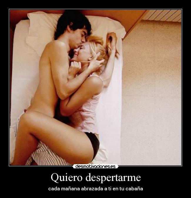 Quiero despertarme -