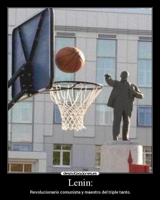 Lenin: - Revolucionario comunista y maestro del triple tanto.