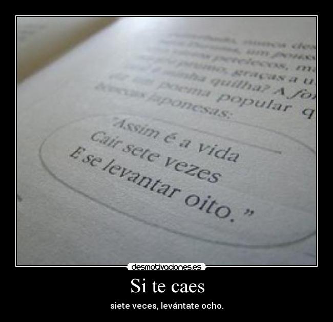 Si te caes - 