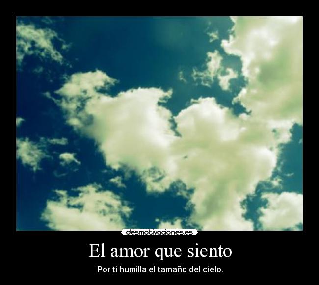 El amor que siento -