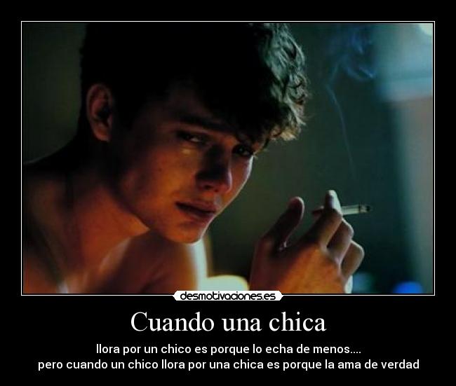 Cuando una chica -