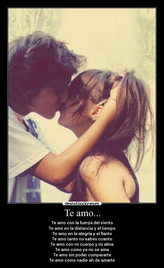 Te amo... -