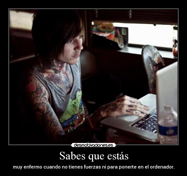 carteles tengo poco fiebre pero aqui quita nadie oliver sykes desmotivaciones