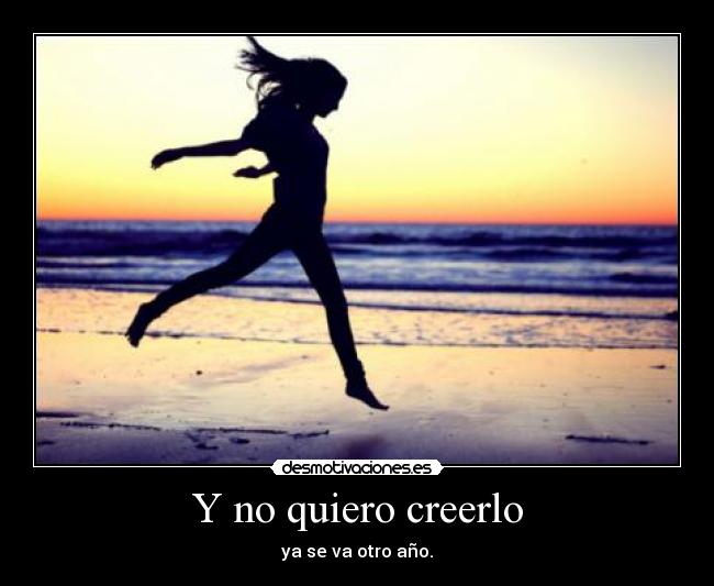 Y no quiero creerlo - 