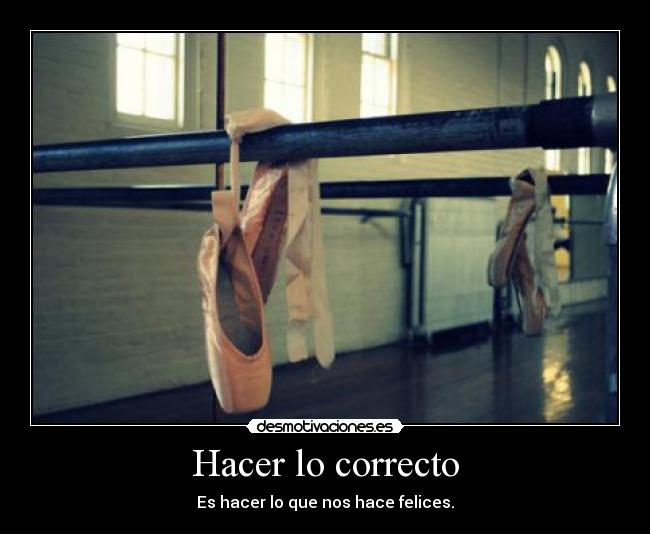 Hacer lo correcto - 