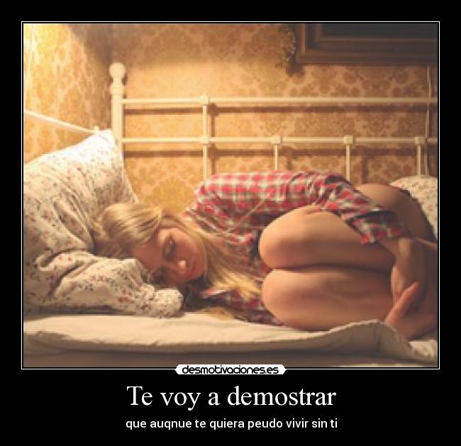 Te voy a demostrar - 