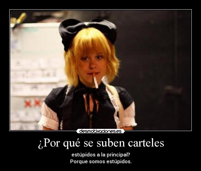 carteles para todos con carino desmotivaciones