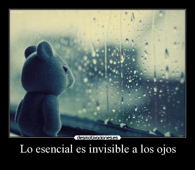 Lo esencial es invisible a los ojos - 