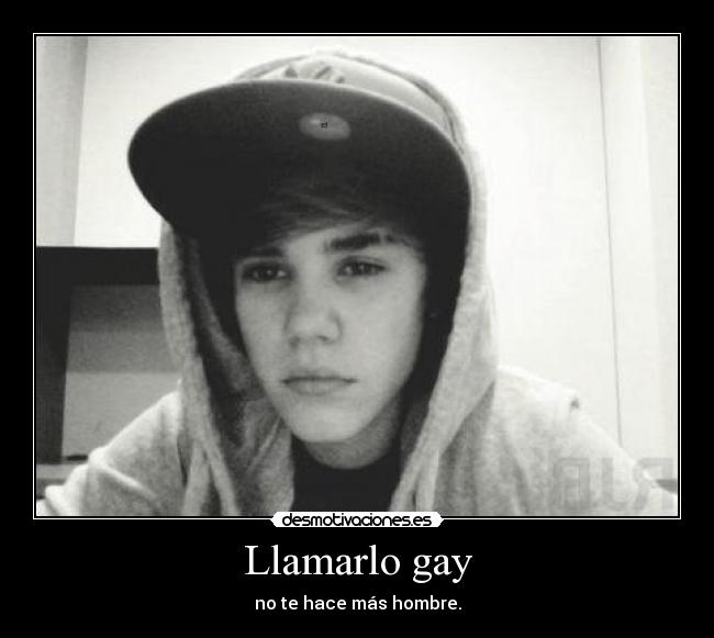 Llamarlo gay -