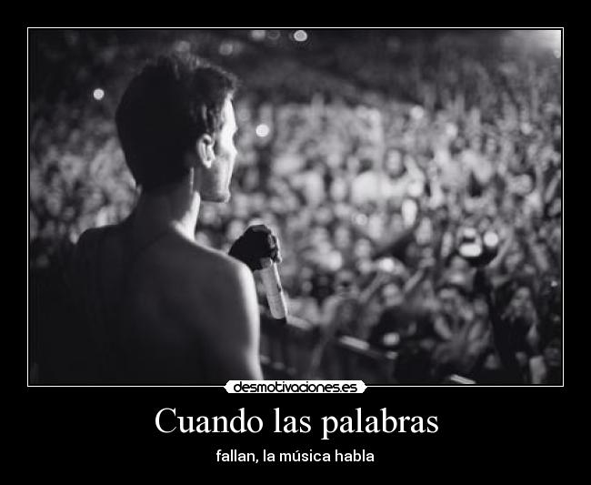 Cuando las palabras -