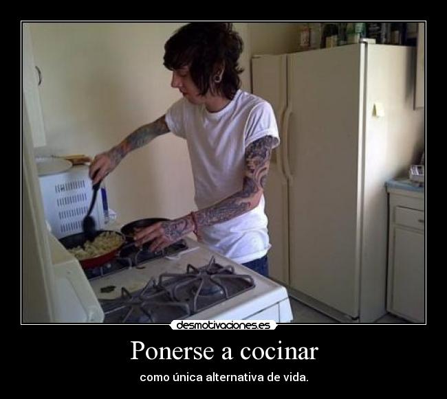 Ponerse a cocinar -