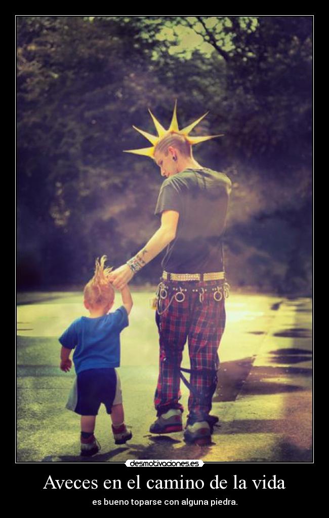 Aveces en el camino de la vida -