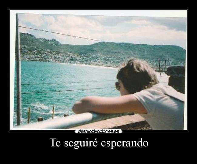 Te seguiré esperando - 