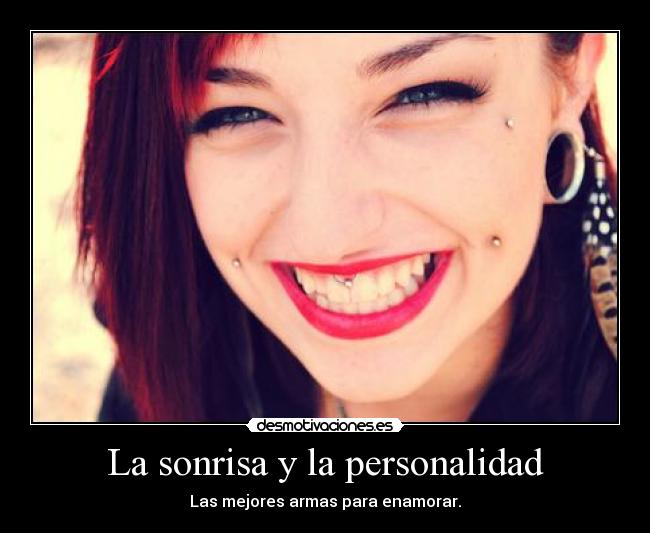 La sonrisa y la personalidad - 