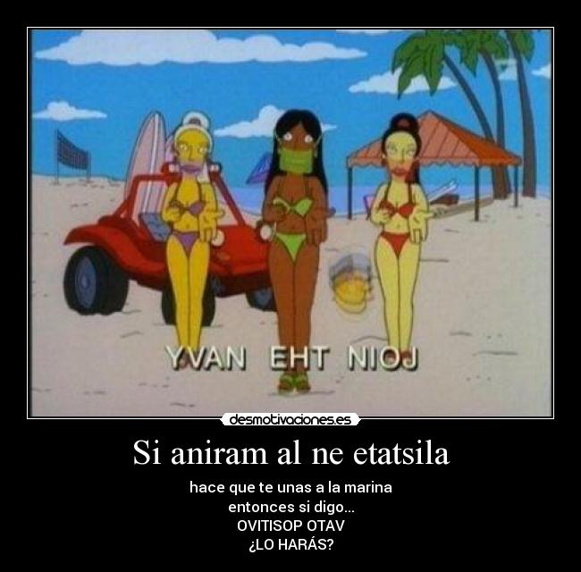 Si aniram al ne etatsila -