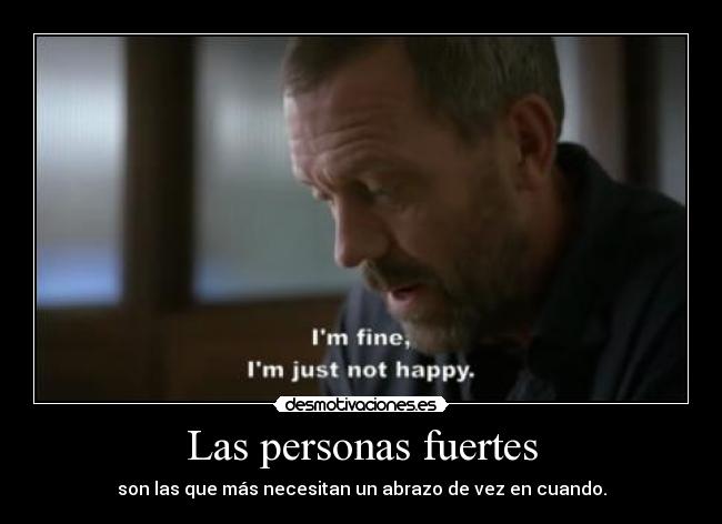 Las personas fuertes -