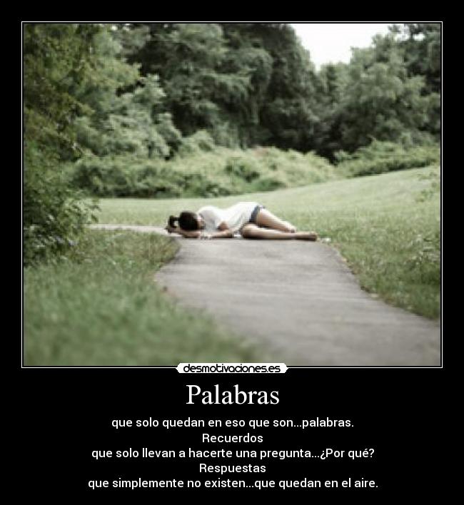 Palabras - 